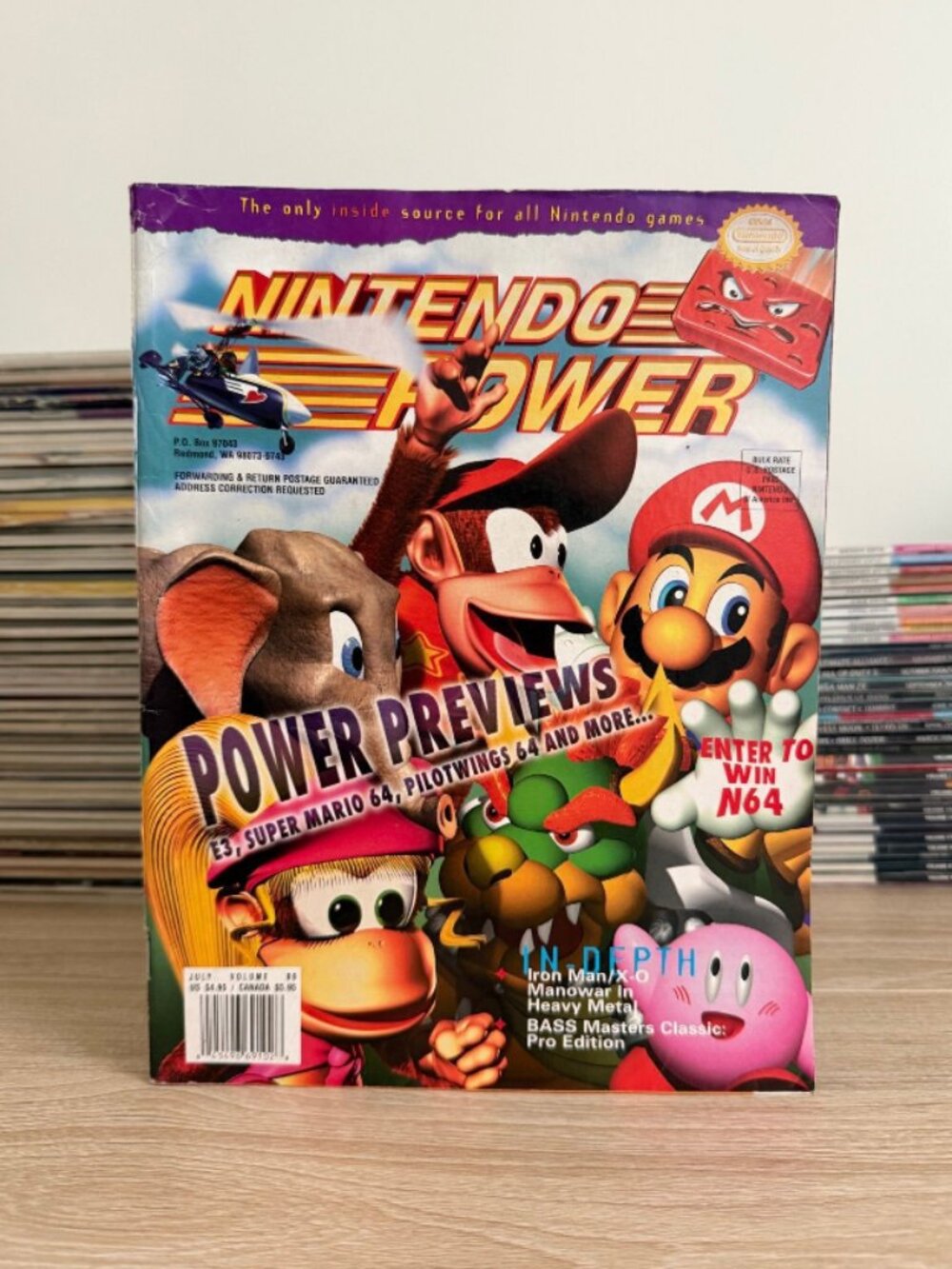 Nintendo Power Magazine E3 Super Mario 64 Pilotwings 64